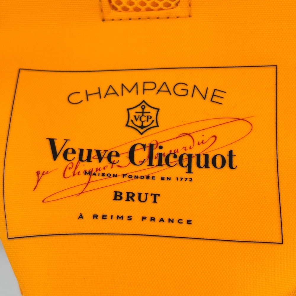 Veuve Clicquot Orange Insulated Champagne Bottle Carrier Bag Tote 750ml Brut